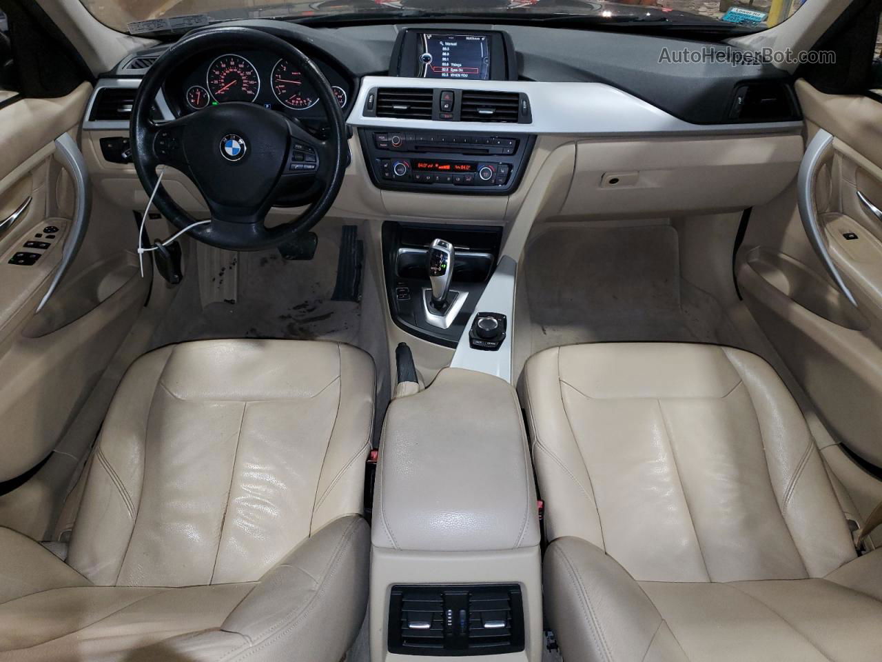 2013 Bmw 328 Xi Brown vin: WBA3B3C51DF536374