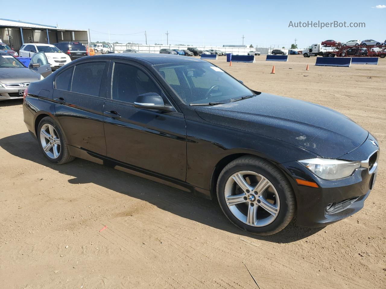 2013 Bmw 328 Xi Black vin: WBA3B3C51DF538707