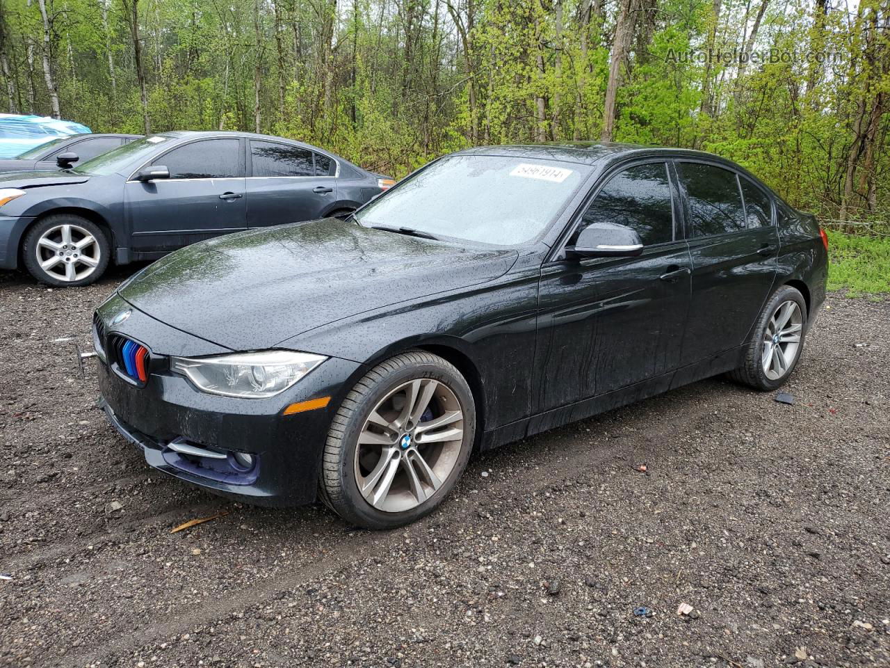 2013 Bmw 328 Xi Black vin: WBA3B3C51DJ976964