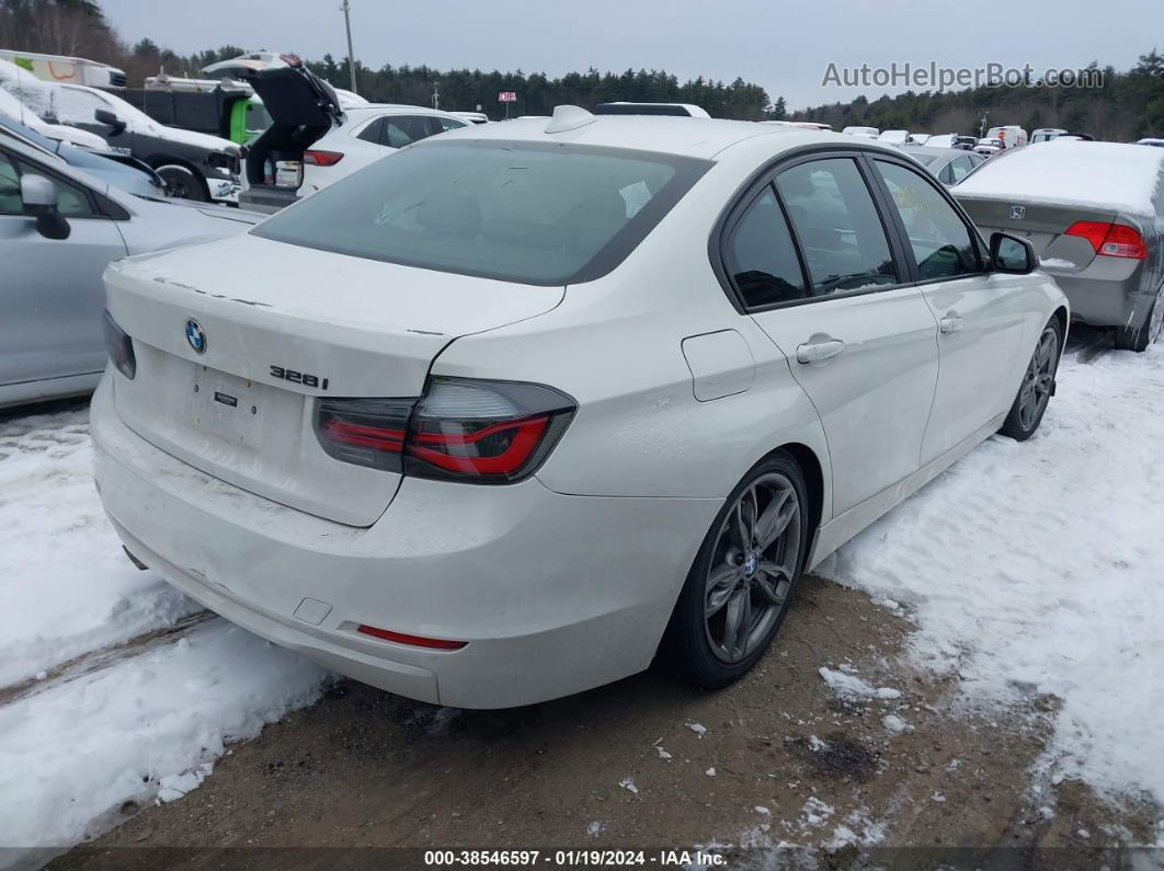 2013 Bmw 328i Xdrive White vin: WBA3B3C52DF530700