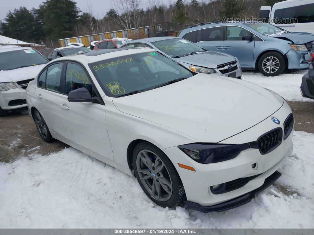 2013 Bmw 328i Xdrive White vin: WBA3B3C52DF530700