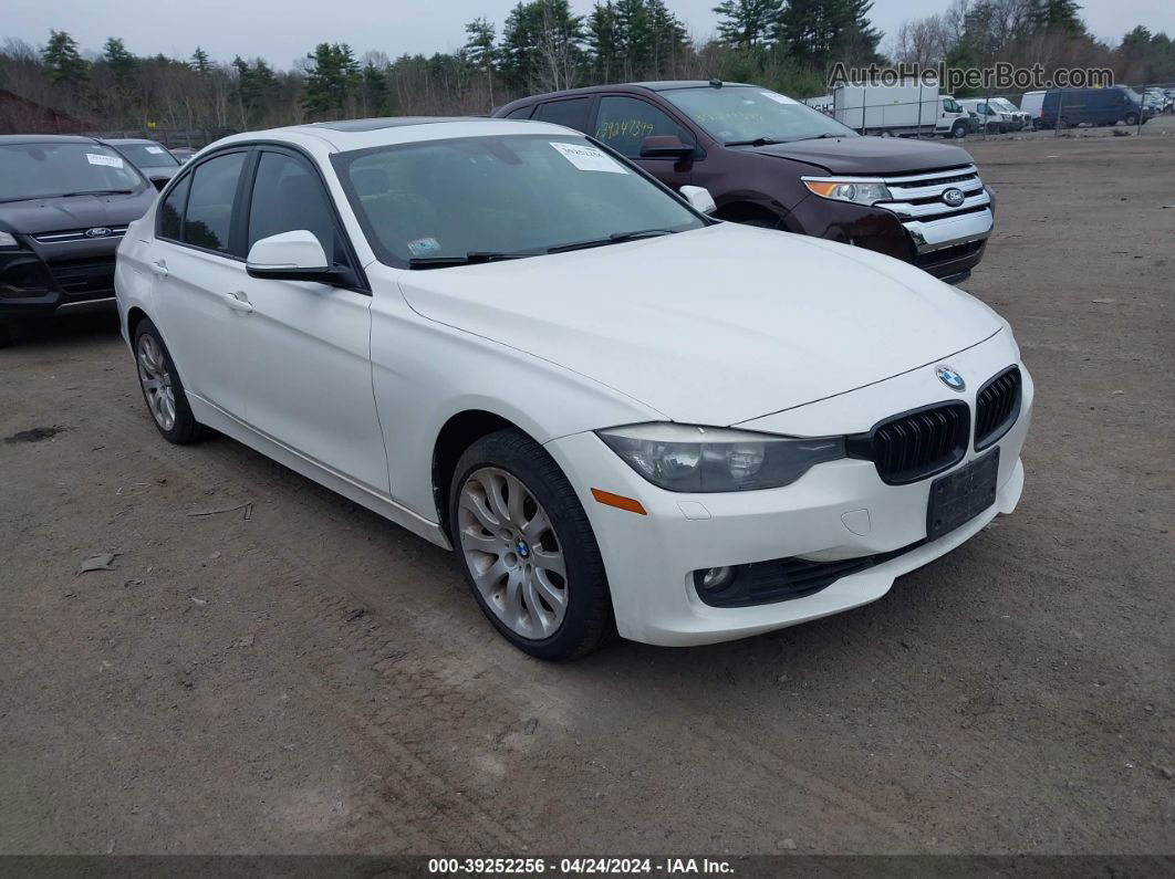 2013 Bmw 328i Xdrive White vin: WBA3B3C52DF532592