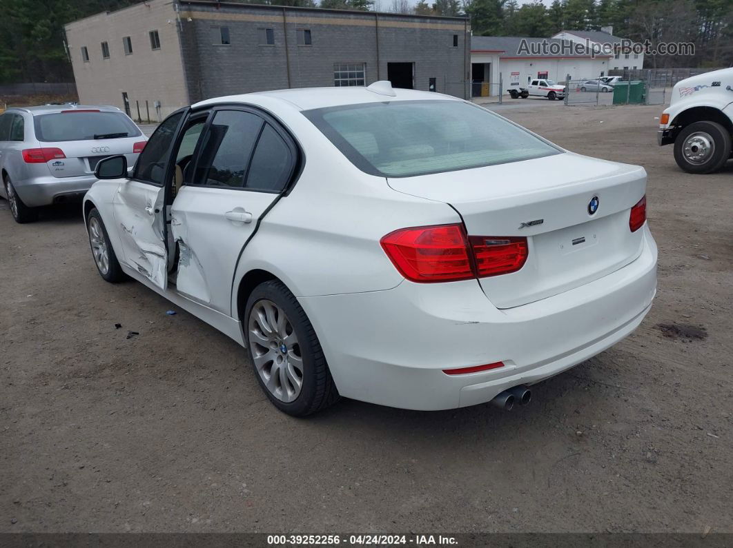 2013 Bmw 328i Xdrive White vin: WBA3B3C52DF532592