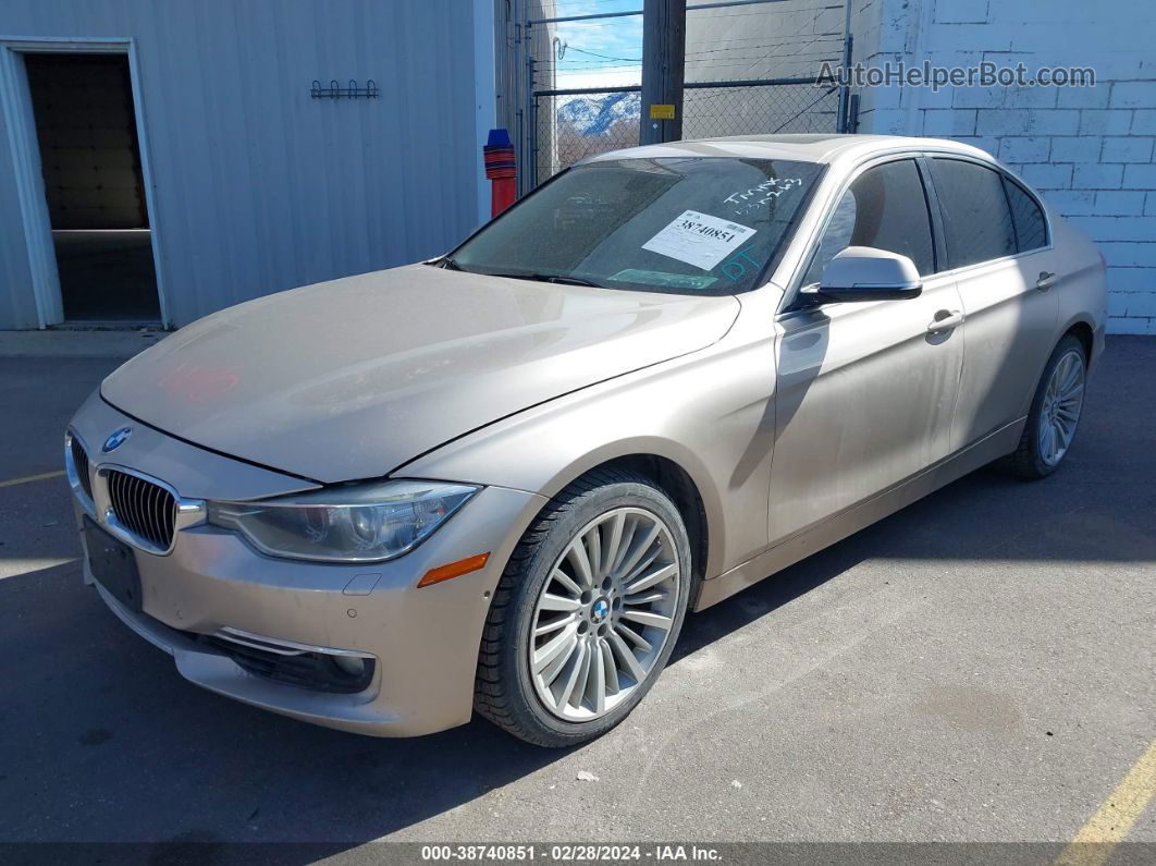 2013 Bmw 328i Xdrive Silver vin: WBA3B3C52DF538263