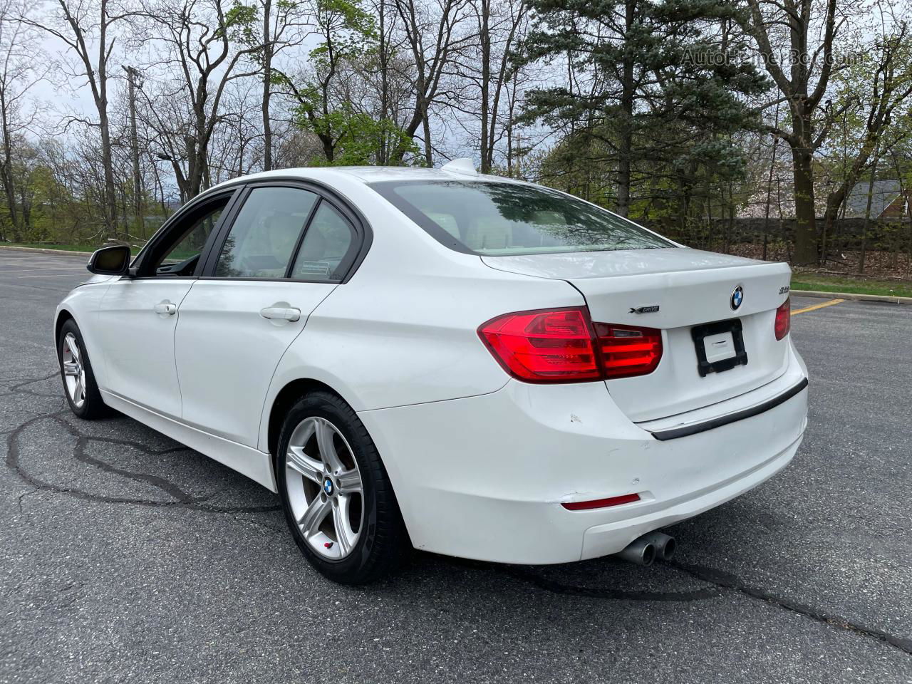 2013 Bmw 328 Xi White vin: WBA3B3C52DF538960