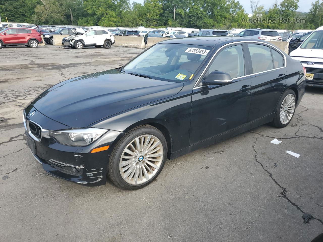 2013 Bmw 328 Xi Black vin: WBA3B3C52DJ698415