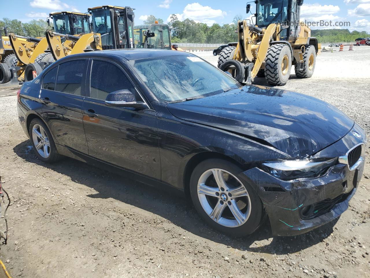 2014 Bmw 328 Xi Black vin: WBA3B3C52EJ980510