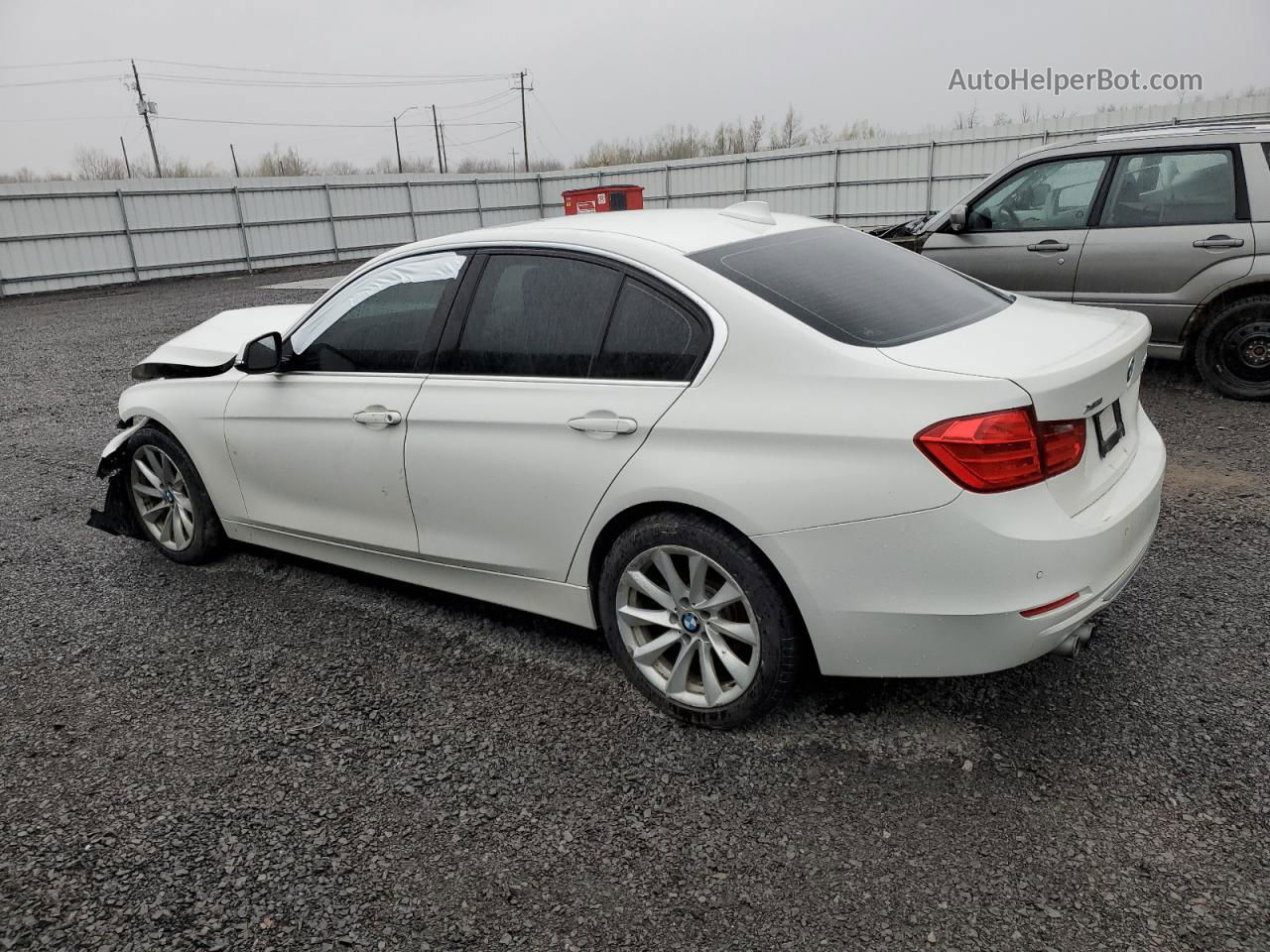 2014 Bmw 328 Xi White vin: WBA3B3C52EJ983262