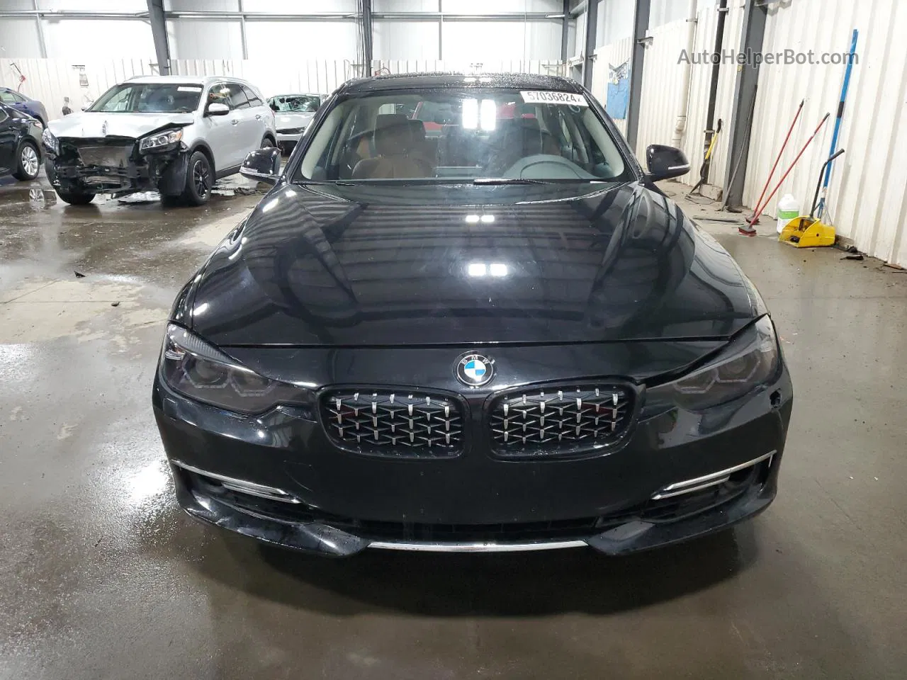 2015 Bmw 328 Xi Black vin: WBA3B3C52FF546267