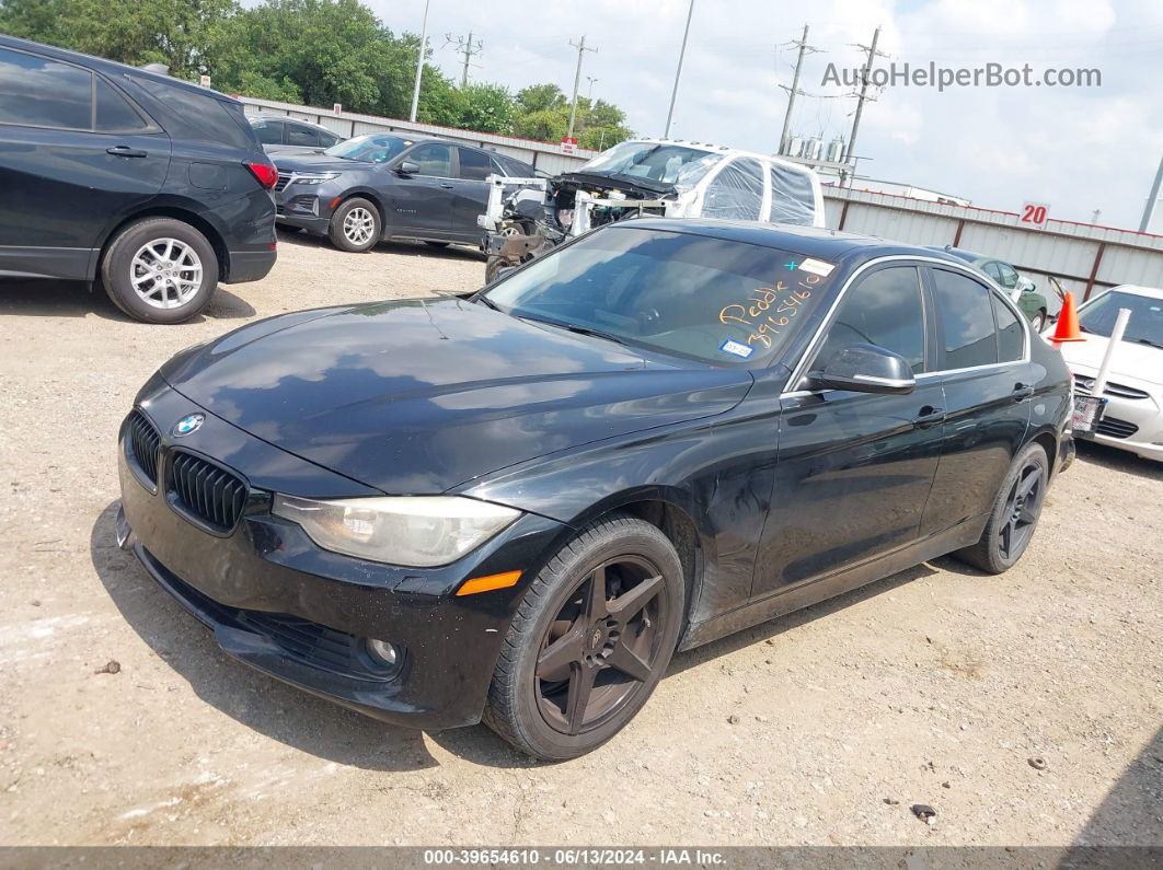 2015 Bmw 328i Xdrive Black vin: WBA3B3C52FJ983523