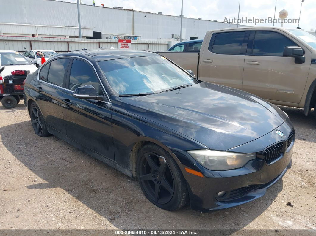 2015 Bmw 328i Xdrive Black vin: WBA3B3C52FJ983523