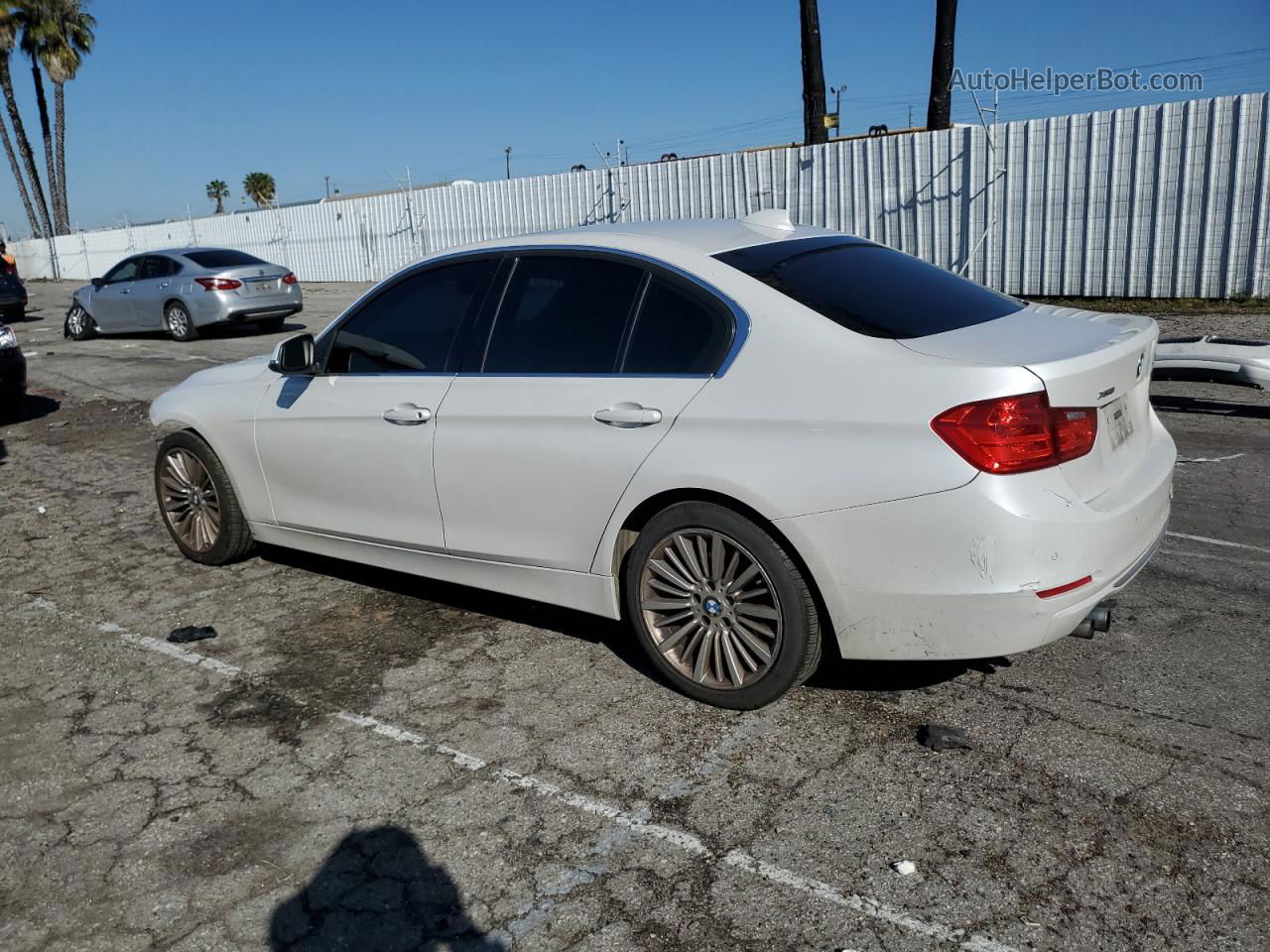 2015 Bmw 328 Xi White vin: WBA3B3C52FJ984171