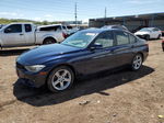 2014 Bmw 328 Xi Blue vin: WBA3B3C53EF545370