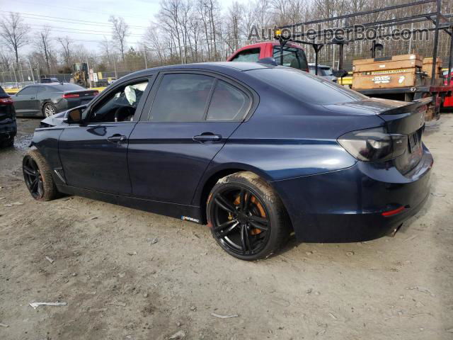 2014 Bmw 328 Xi Blue vin: WBA3B3C53EJ979608