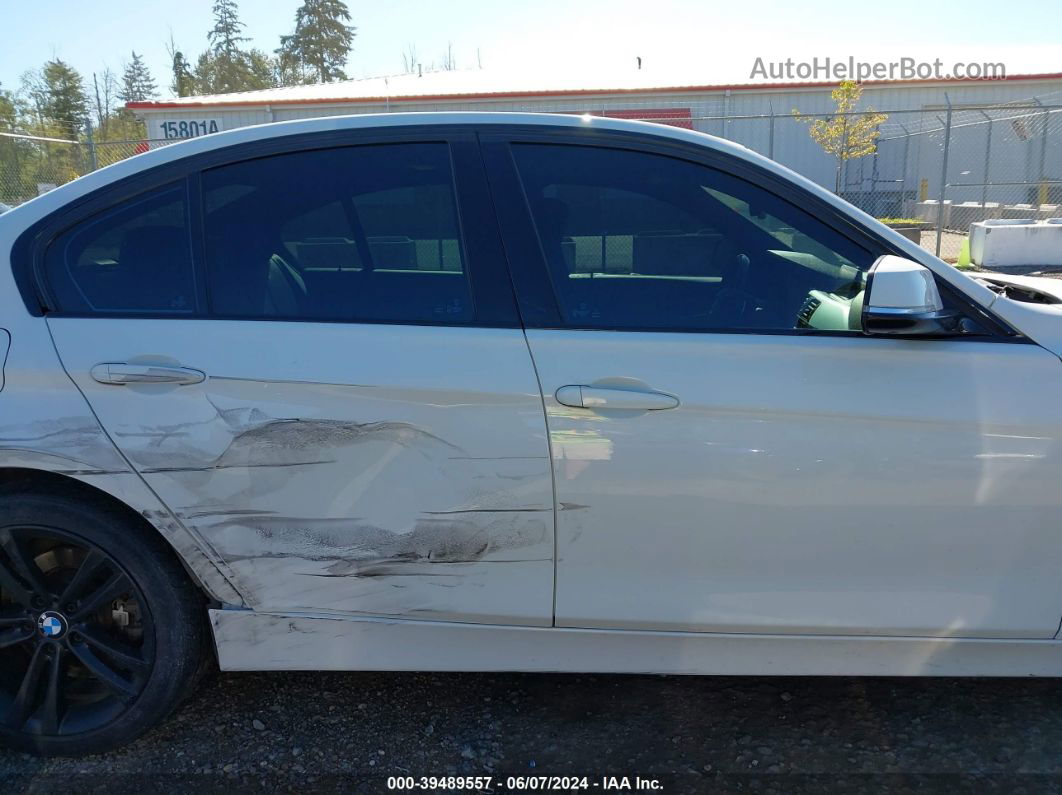 2015 Bmw 328i Xdrive White vin: WBA3B3C53FJ983868