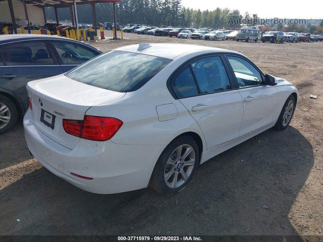 2013 Bmw 328i Xdrive White vin: WBA3B3C54DF537020