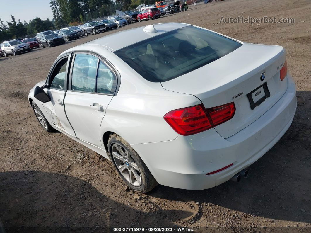 2013 Bmw 328i Xdrive White vin: WBA3B3C54DF537020