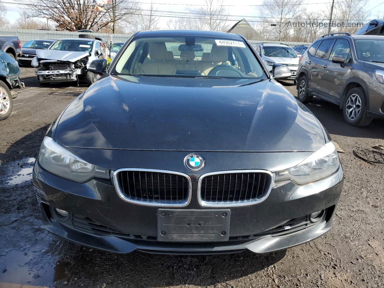 2013 Bmw 328 Xi Black vin: WBA3B3C54DF538930