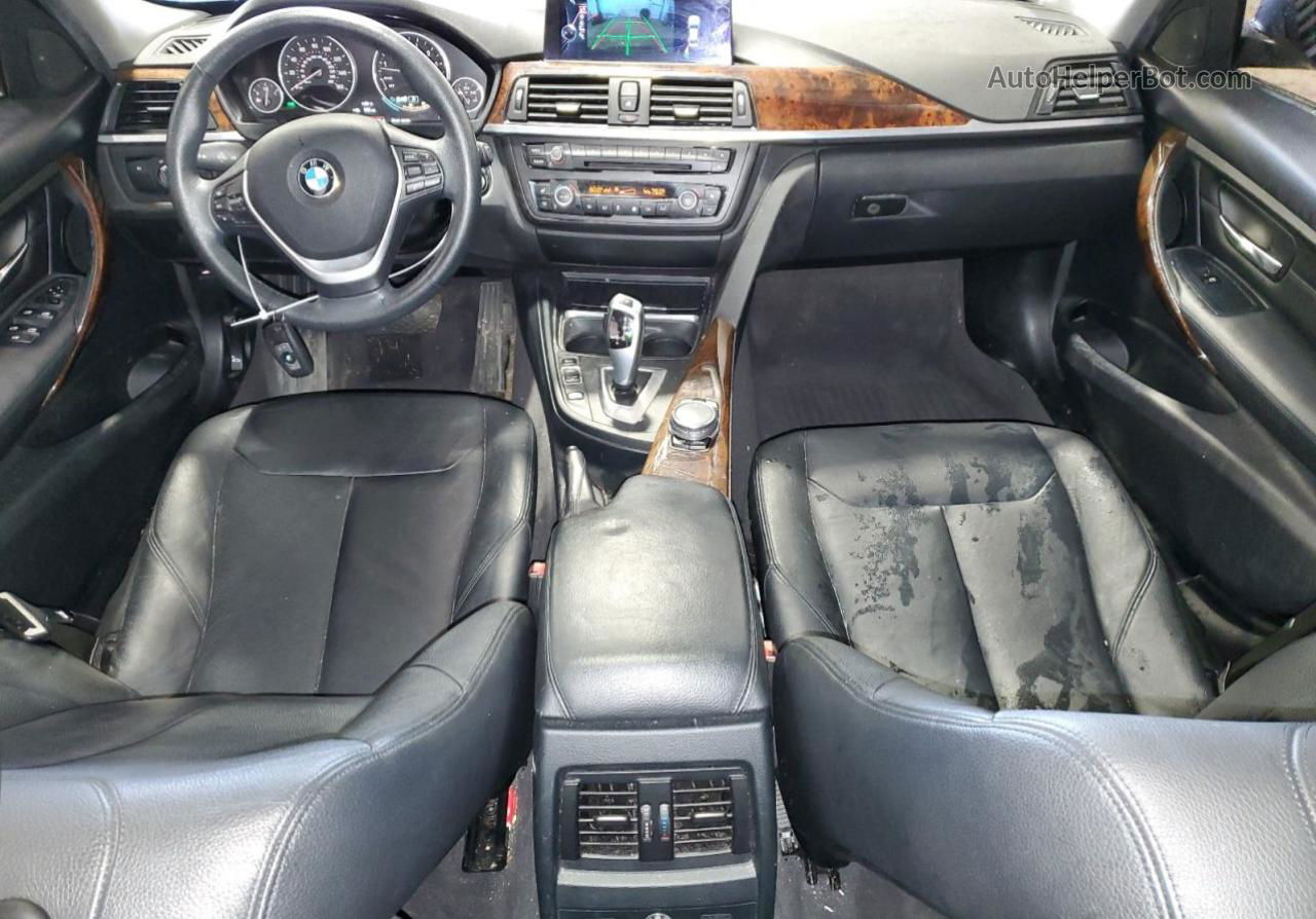 2015 Bmw 328 Xi Синий vin: WBA3B3C55FF545727