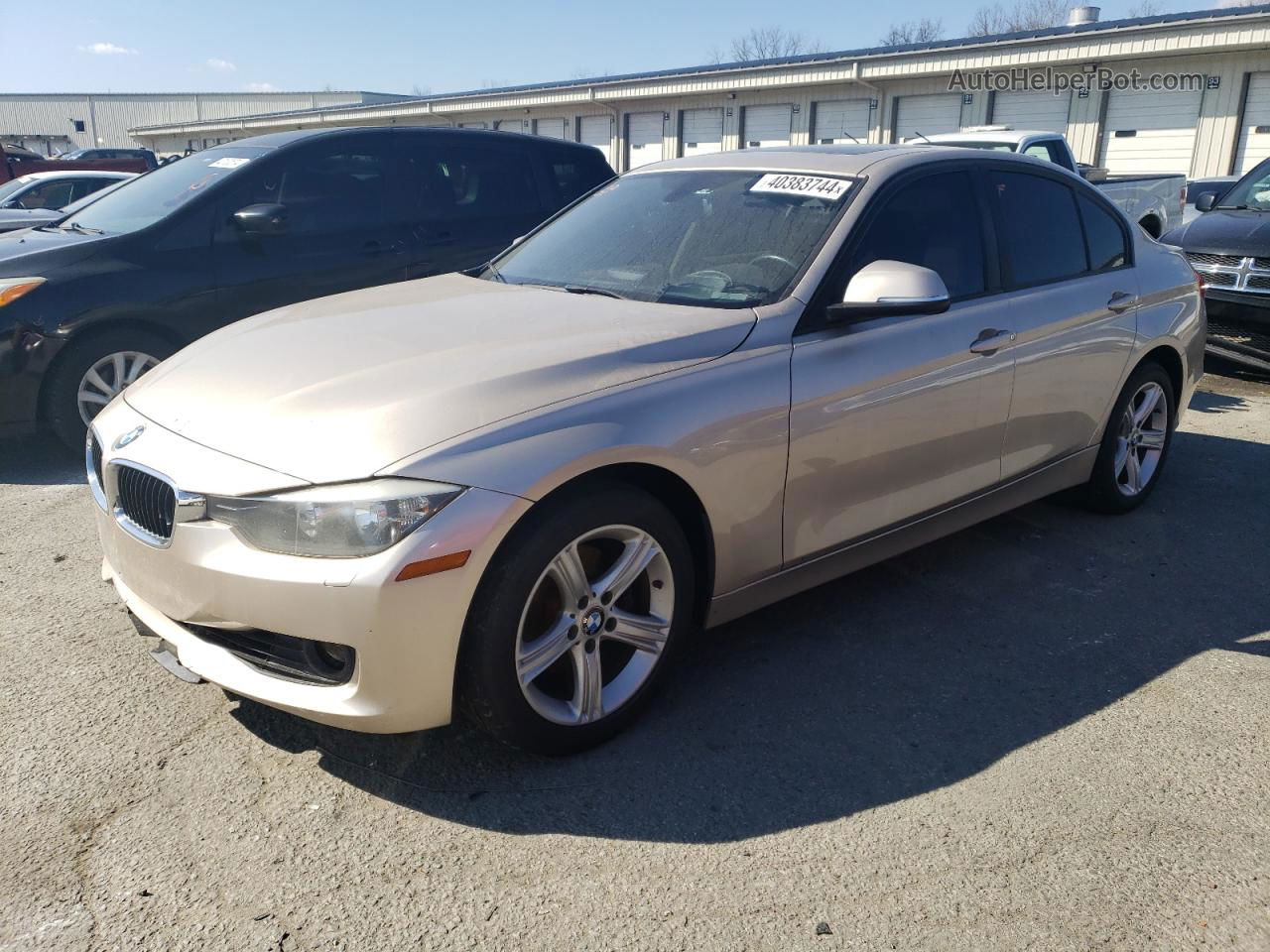 2013 Bmw 328 Xi Beige vin: WBA3B3C56DF530960