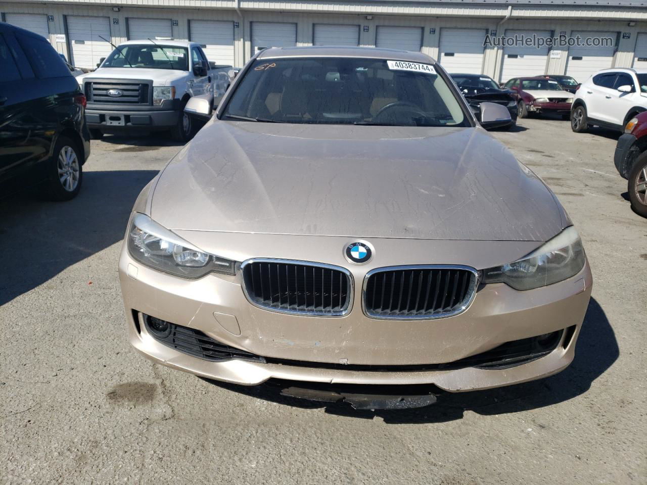 2013 Bmw 328 Xi Beige vin: WBA3B3C56DF530960