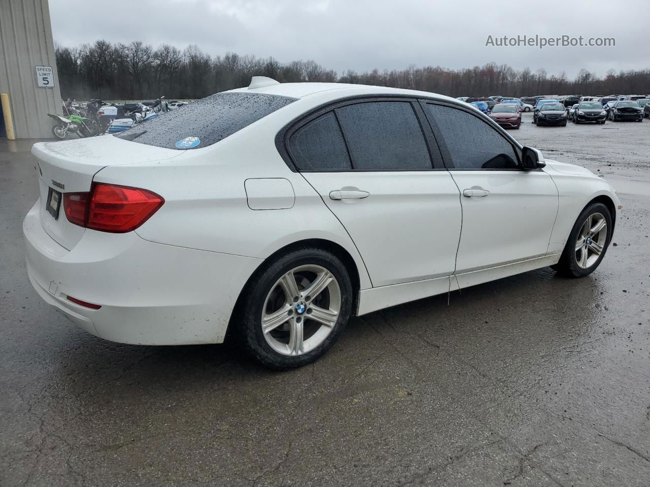 2013 Bmw 328 Xi White vin: WBA3B3C56DJ810729