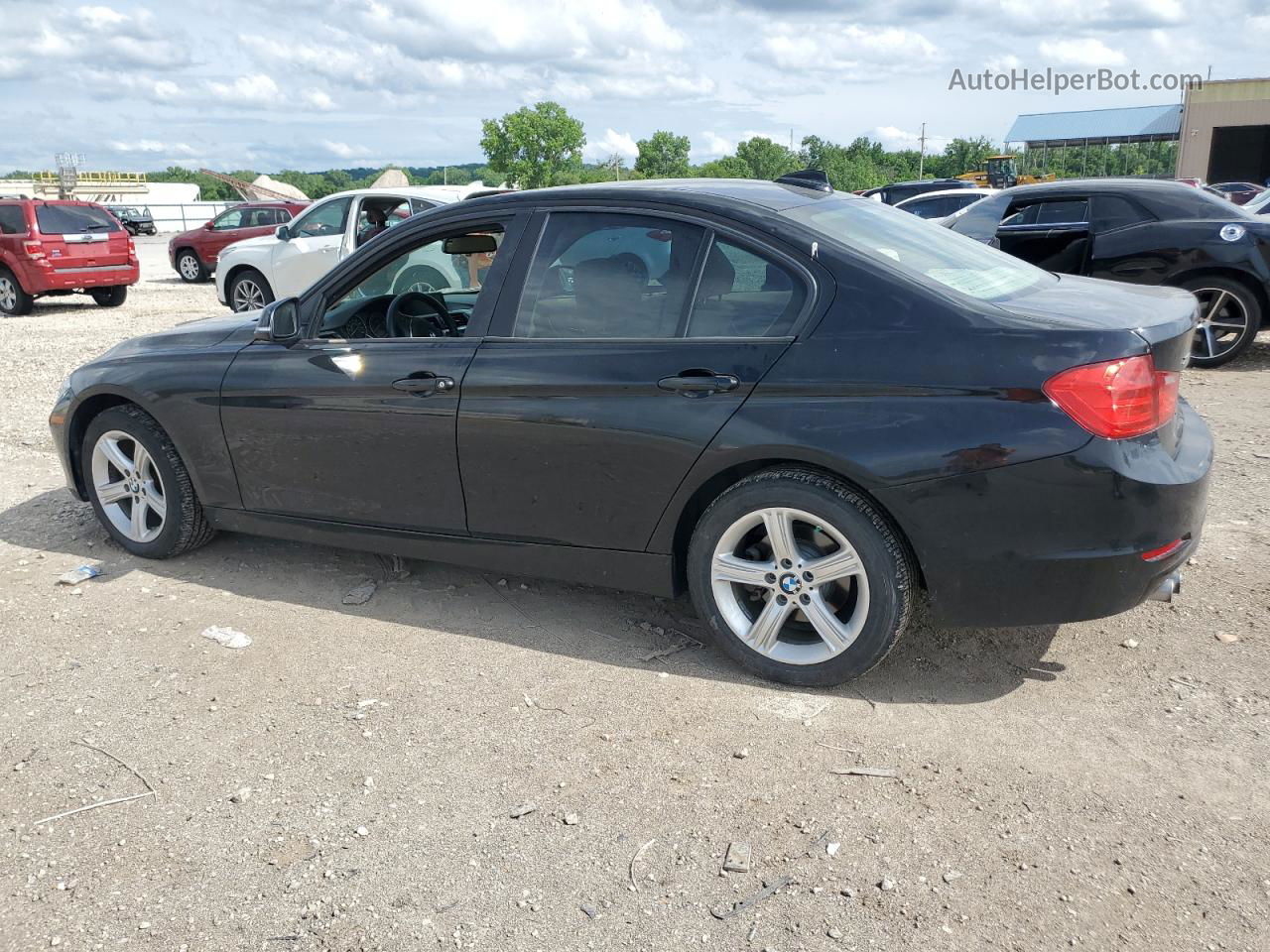 2014 Bmw 328 Xi Черный vin: WBA3B3C56EJ982647