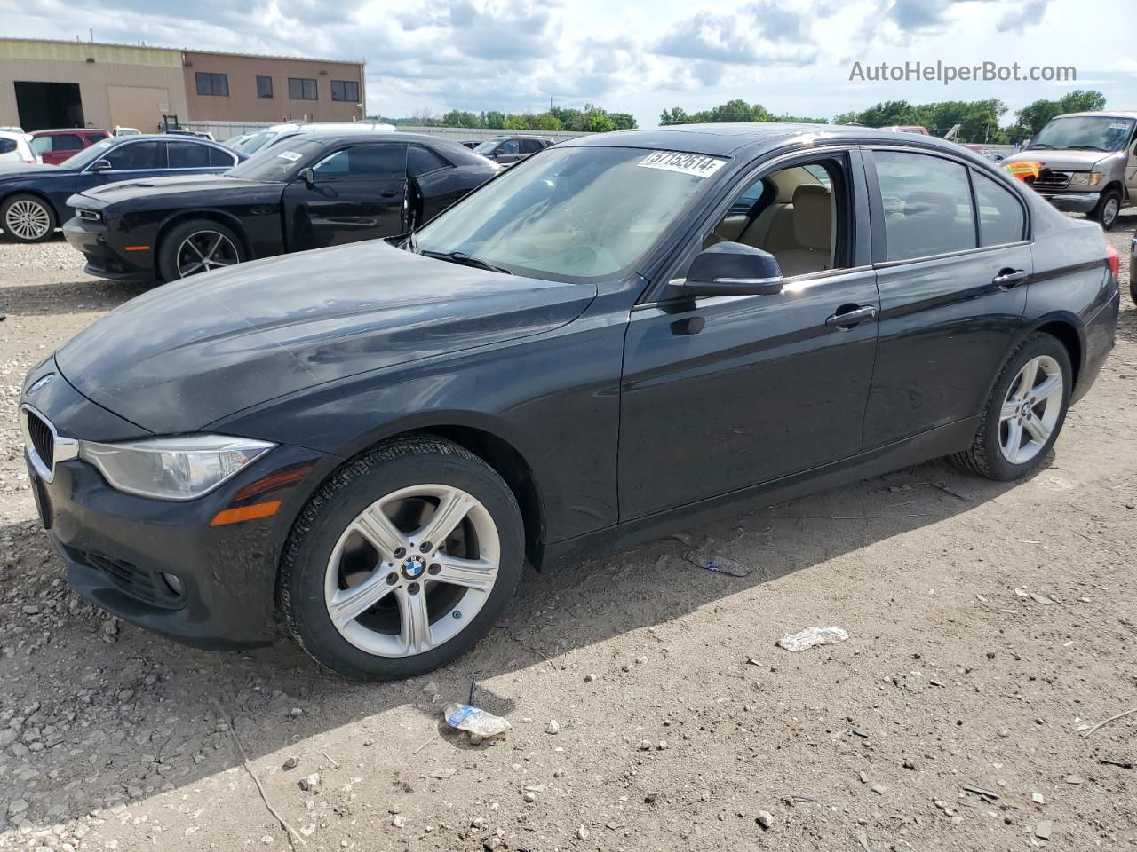 2014 Bmw 328 Xi Черный vin: WBA3B3C56EJ982647