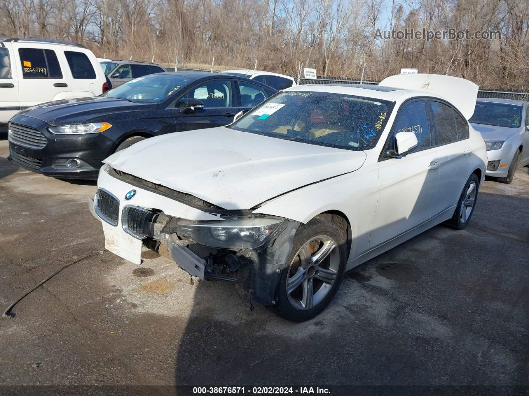 2013 Bmw 328i Xdrive White vin: WBA3B3C57DF530918