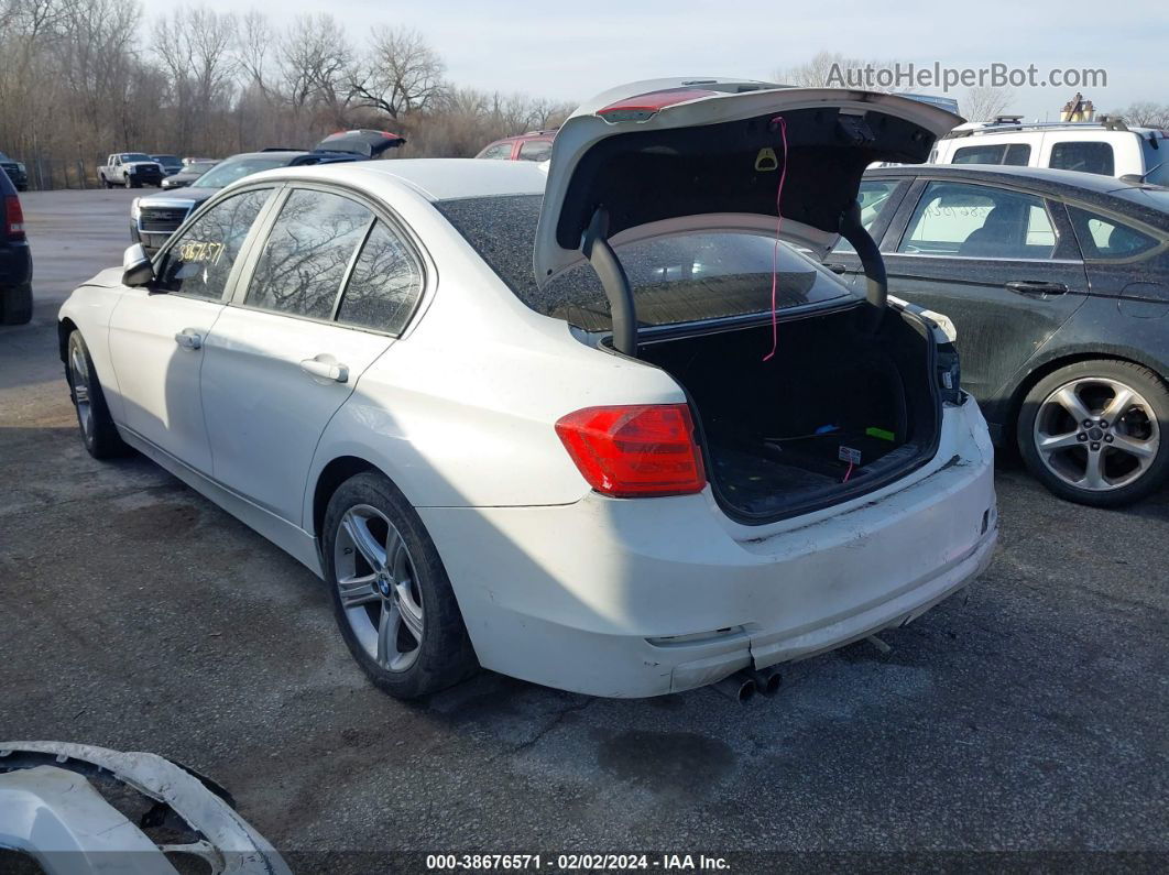 2013 Bmw 328i Xdrive White vin: WBA3B3C57DF530918