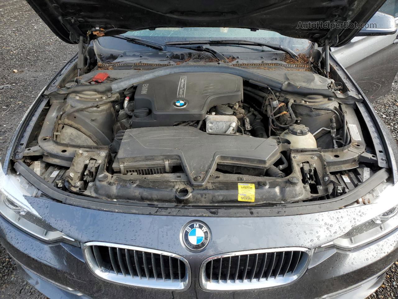 2013 Bmw 328 Xi Угольный vin: WBA3B3C57DF536914