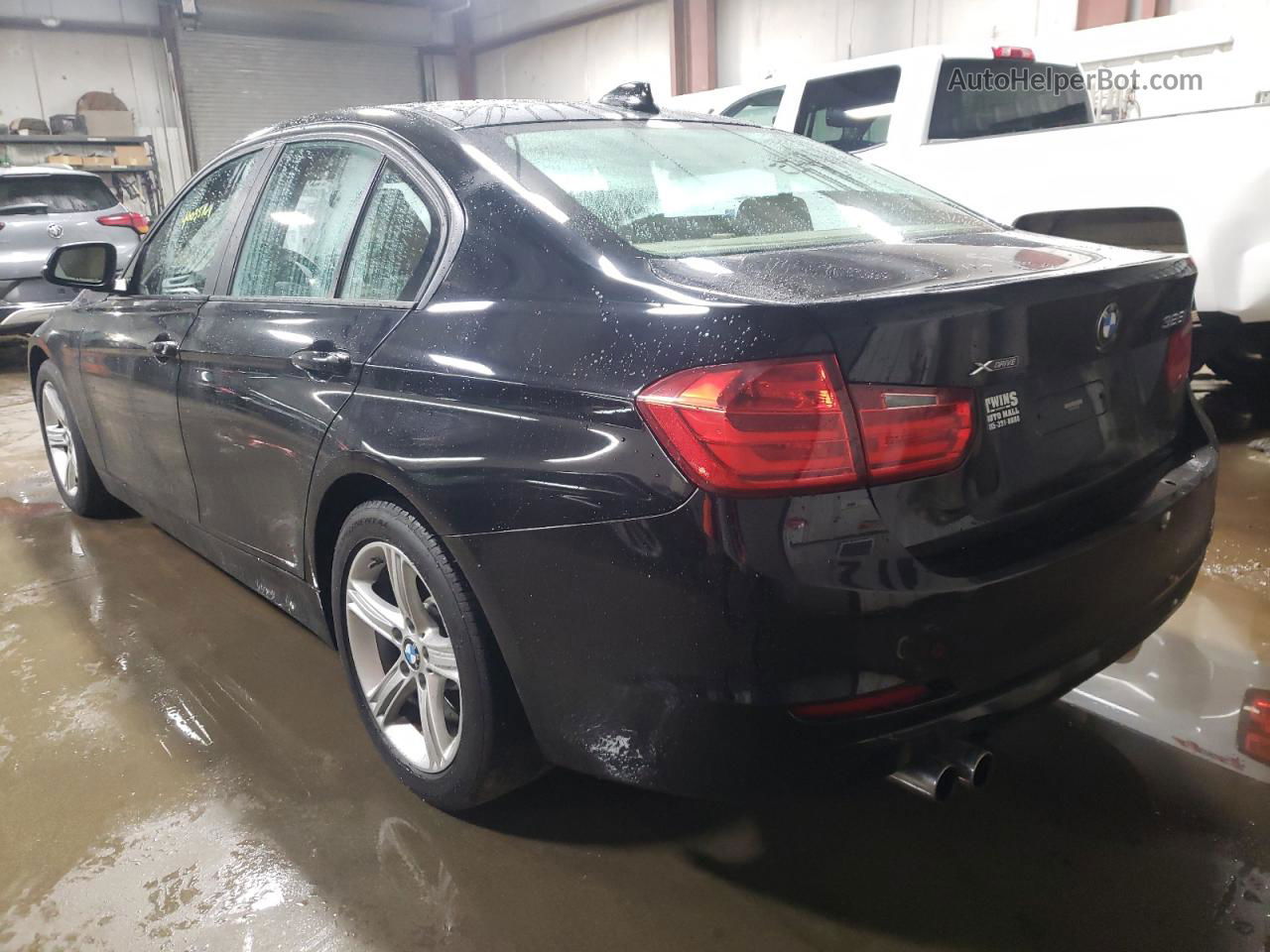 2013 Bmw 328 Xi Черный vin: WBA3B3C57DF538226