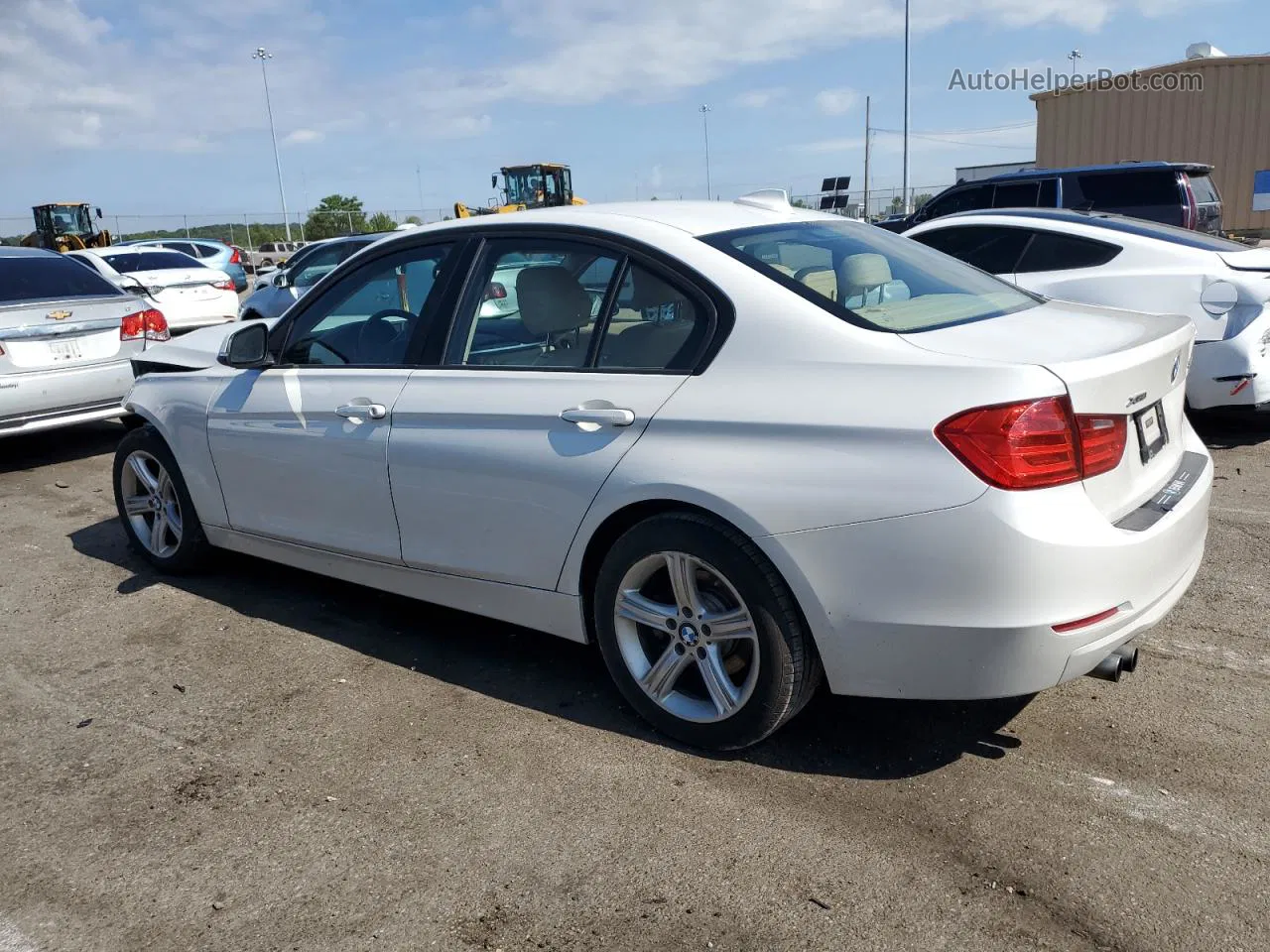 2013 Bmw 328 Xi White vin: WBA3B3C57DJ811629