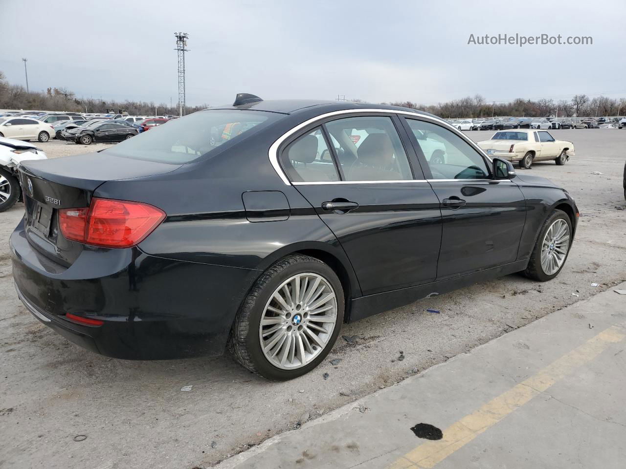 2013 Bmw 328 Xi Black vin: WBA3B3C58DF532418