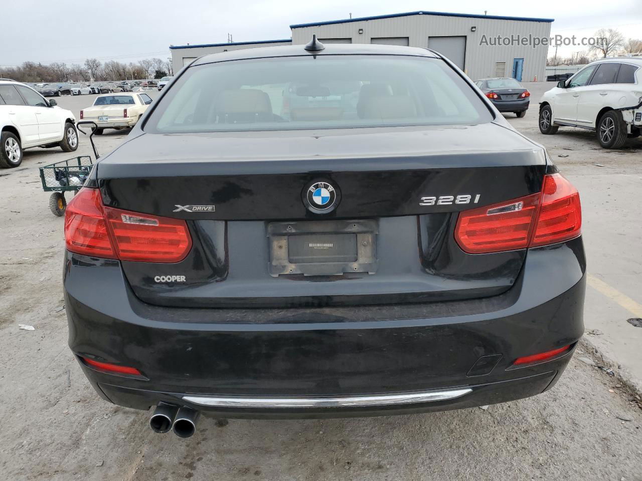 2013 Bmw 328 Xi Black vin: WBA3B3C58DF532418