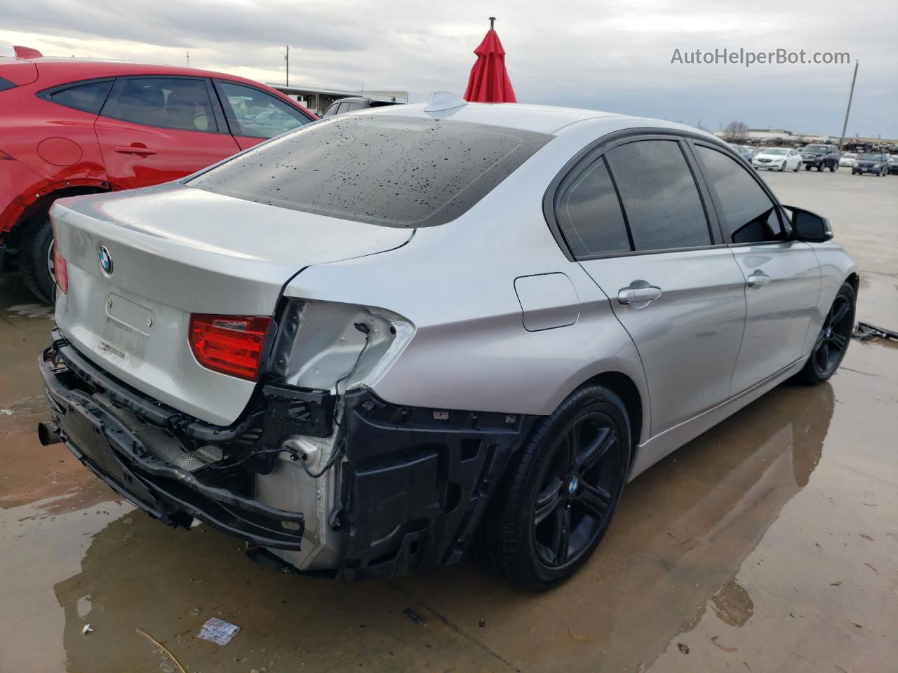 2013 Bmw 328 Xi Серебряный vin: WBA3B3C58DF536534