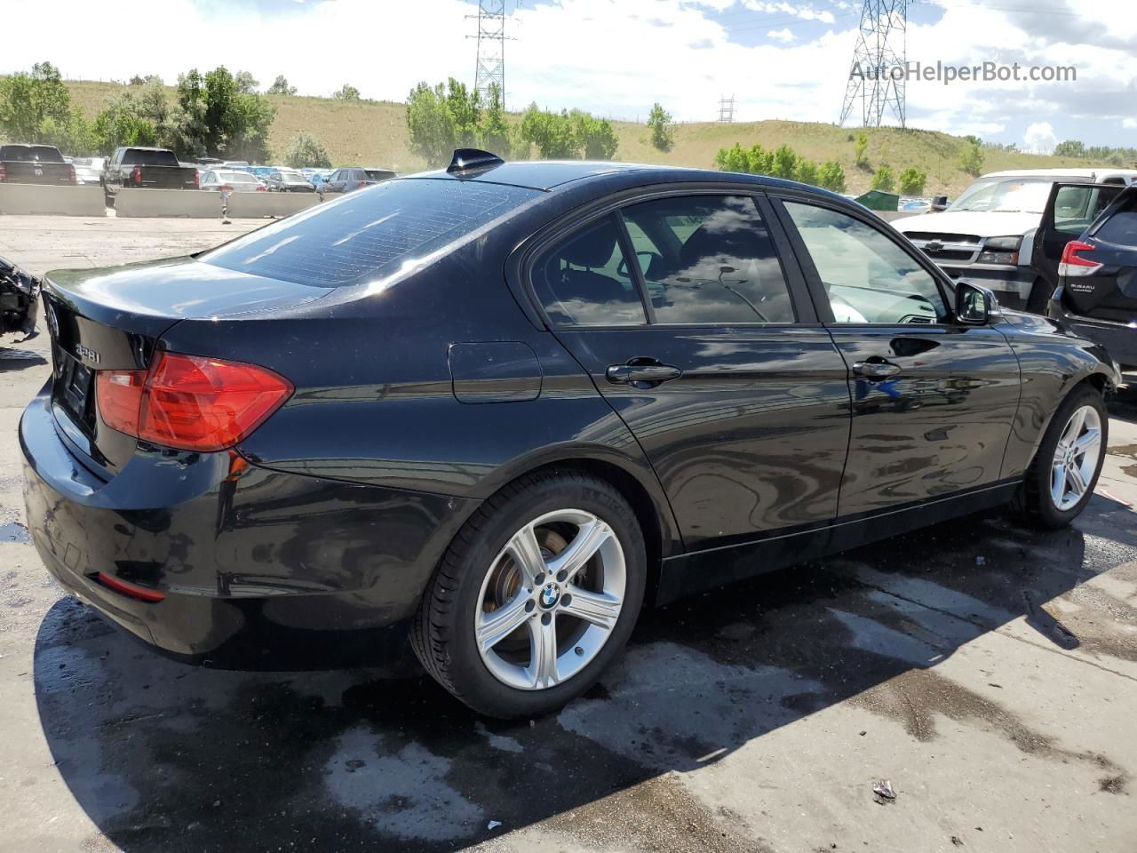 2013 Bmw 328 Xi Black vin: WBA3B3C58DF543614