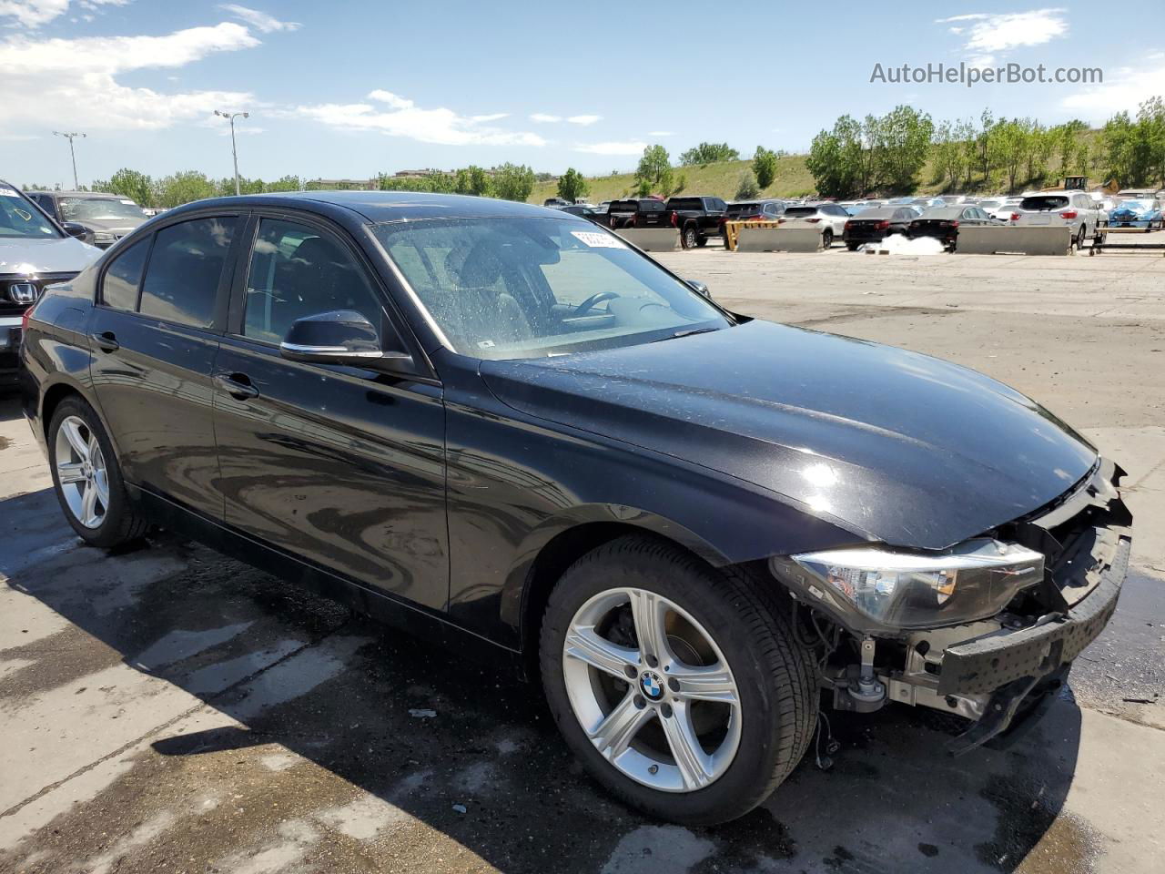 2013 Bmw 328 Xi Black vin: WBA3B3C58DF543614