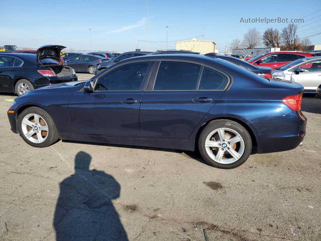 2013 Bmw 328 Xi Черный vin: WBA3B3C58DJ811915