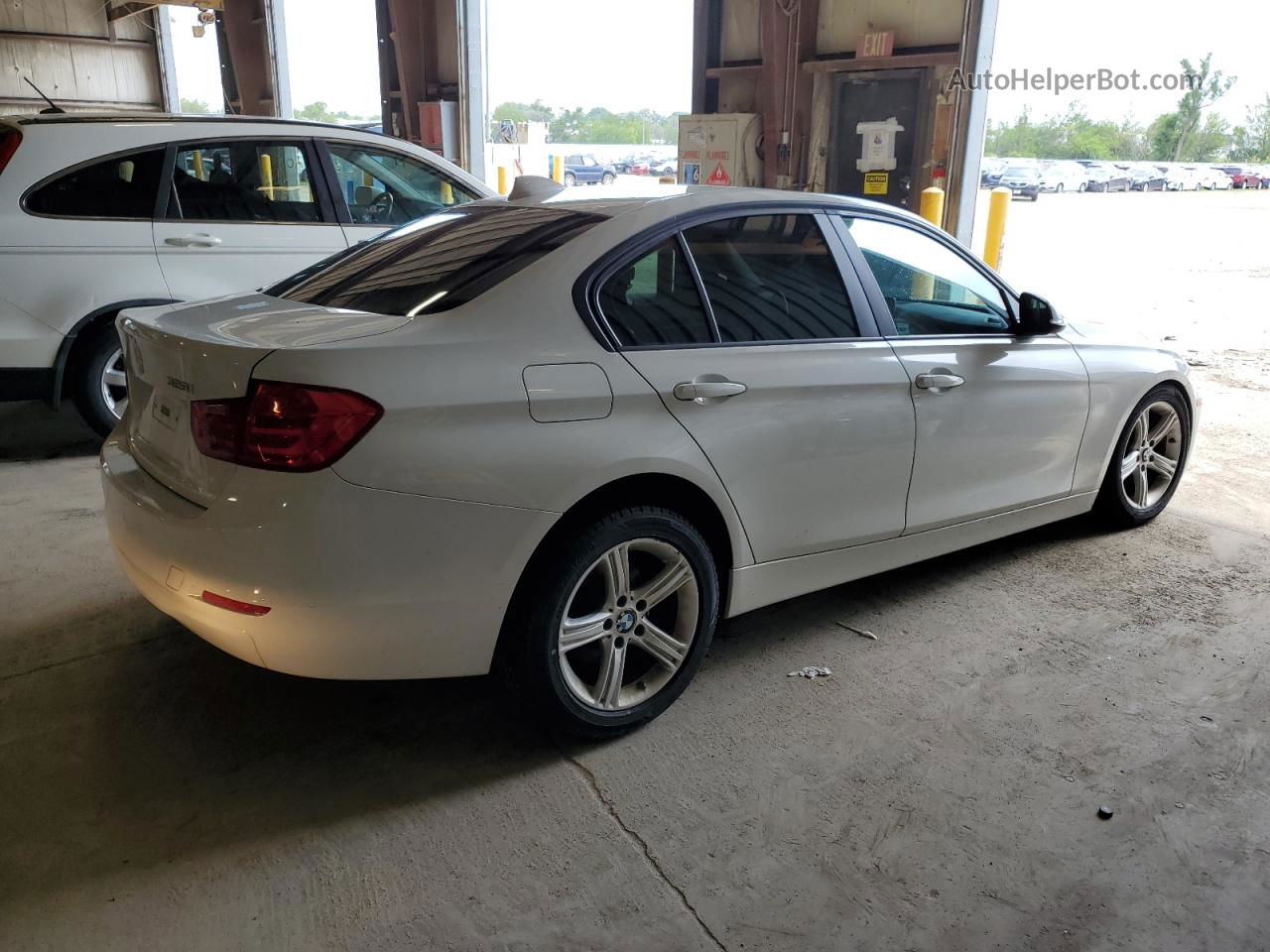 2014 Bmw 328 Xi White vin: WBA3B3C58EJ979247