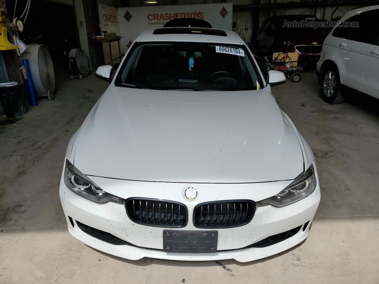 2014 Bmw 328 Xi Белый vin: WBA3B3C58EJ979247