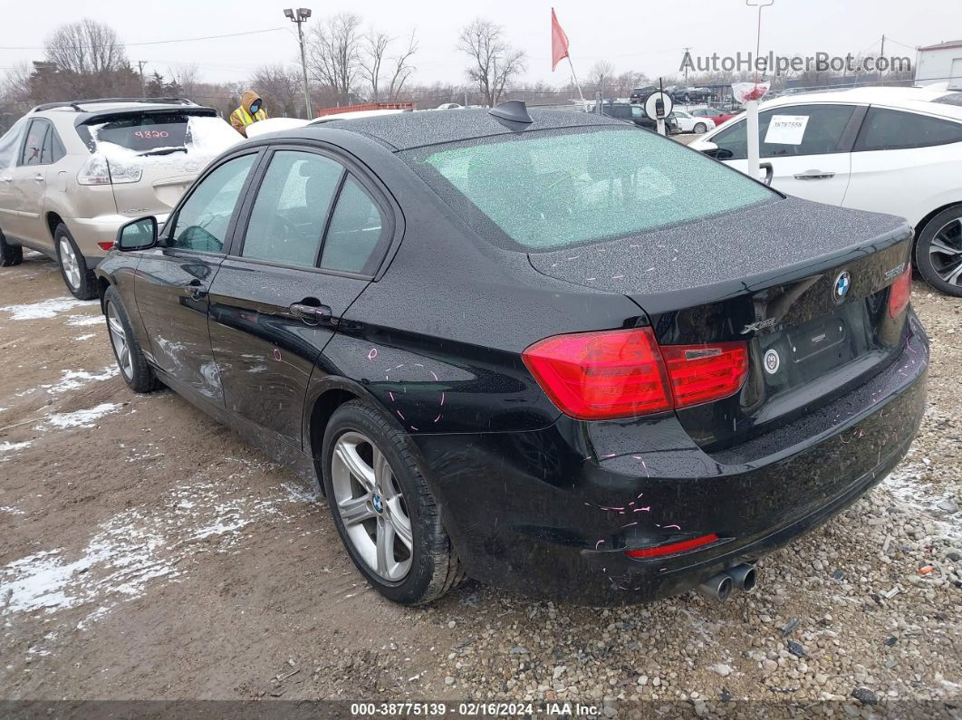 2014 Bmw 328i Xdrive Black vin: WBA3B3C58EJ981645