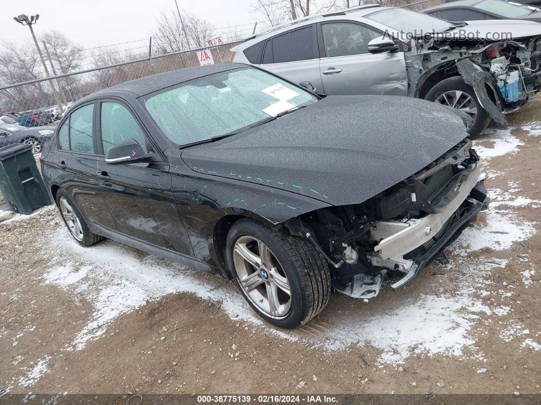 2014 Bmw 328i Xdrive Black vin: WBA3B3C58EJ981645