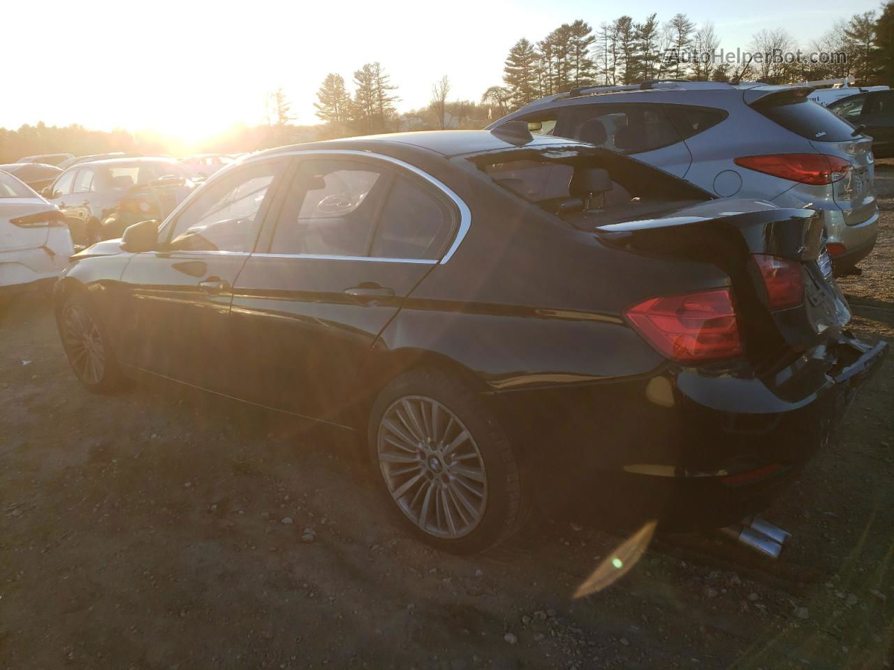 2015 Bmw 328 Xi Black vin: WBA3B3C58FJ983803