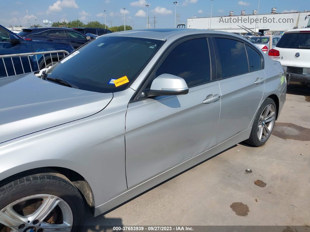 2013 Bmw 328i Xdrive Silver vin: WBA3B3G50DNR80233