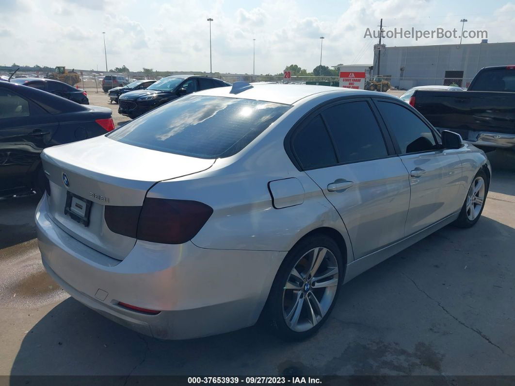 2013 Bmw 328i Xdrive Silver vin: WBA3B3G50DNR80233