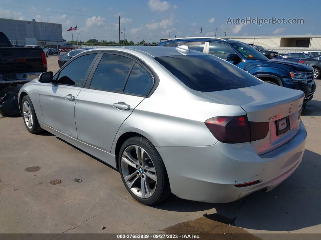 2013 Bmw 328i Xdrive Silver vin: WBA3B3G50DNR80233