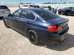 2014 Bmw 328 Xi Синий vin: WBA3B3G50ENR84851