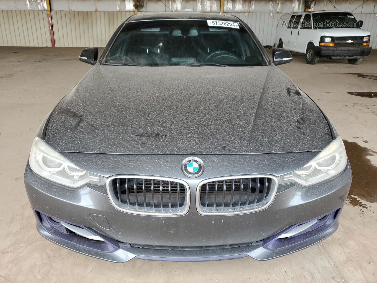 2015 Bmw 328 Xi Gray vin: WBA3B3G50FNR87069