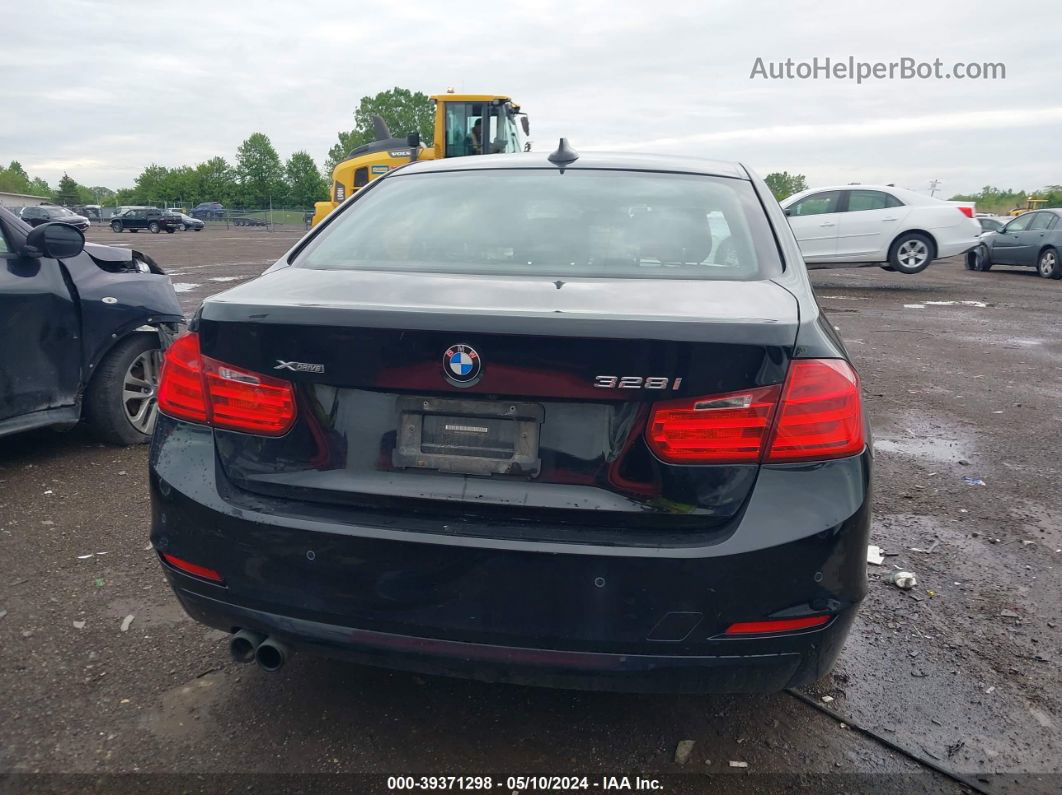 2015 Bmw 328i Xdrive Black vin: WBA3B3G50FNT17702